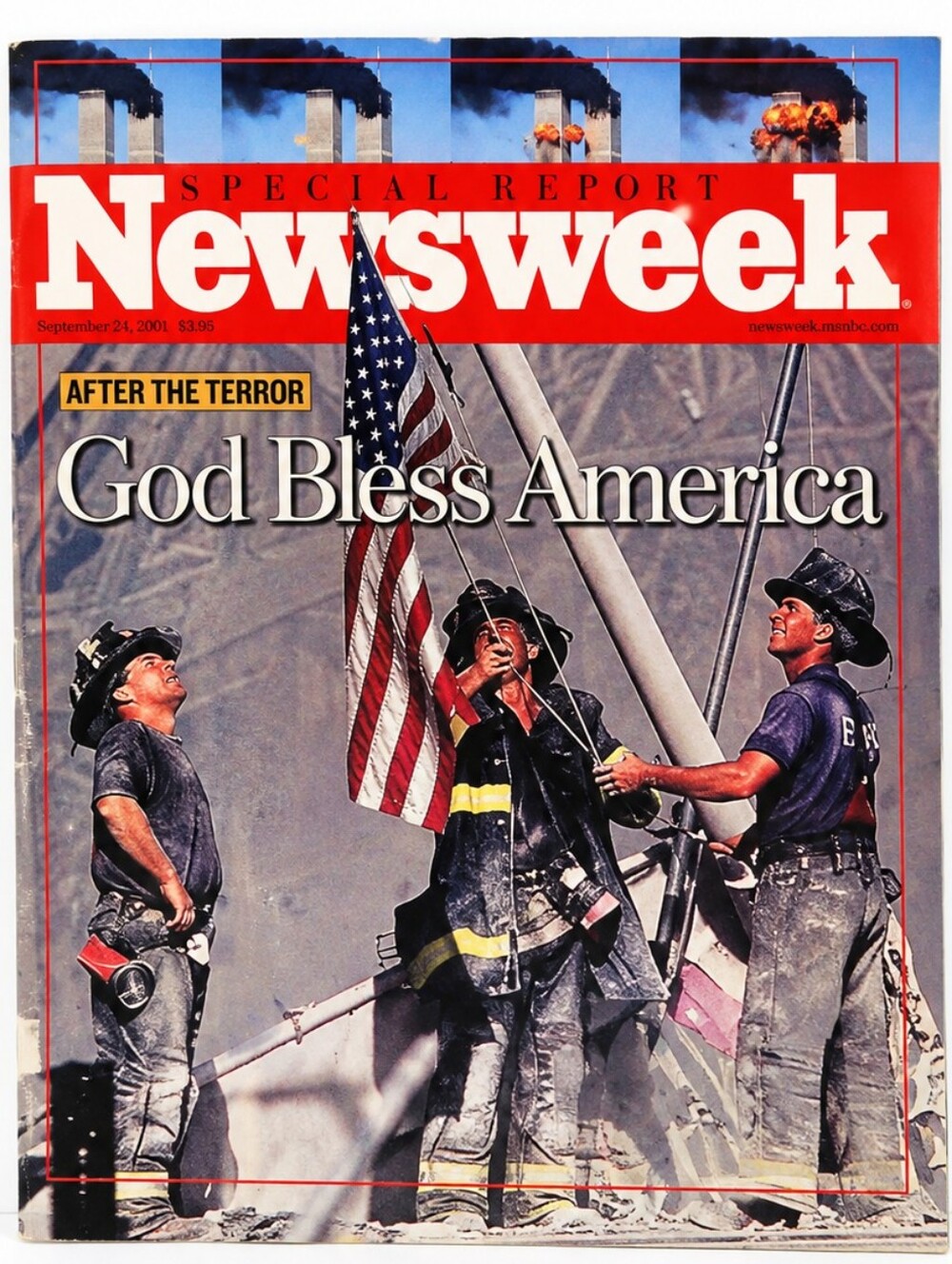 Newsweek Sept 24 2001 God Bless America After the Terror 9/11 Magazine